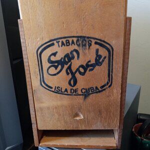 Collectors Cigar Box, Wooden